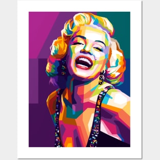 Marilyn Monroe Wpap Pop Art Posters and Art